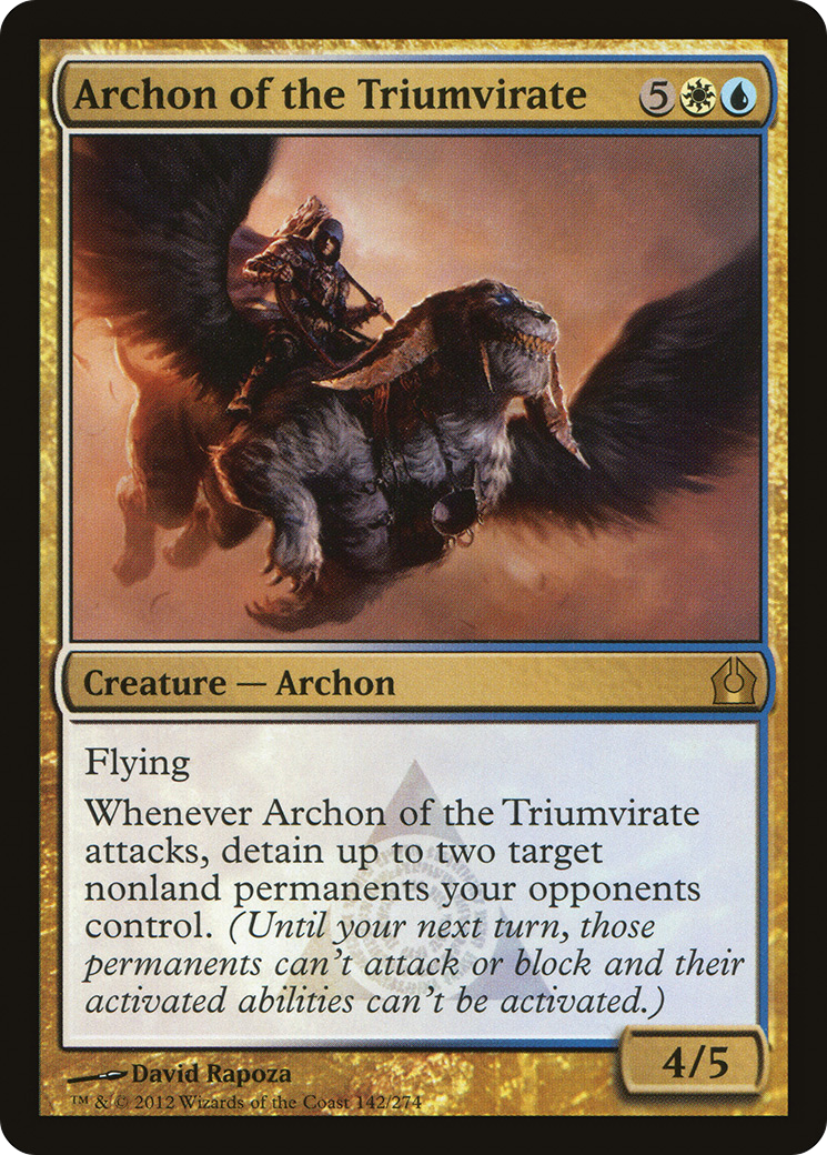 Archon of the Triumvirate [Return to Ravnica]-1