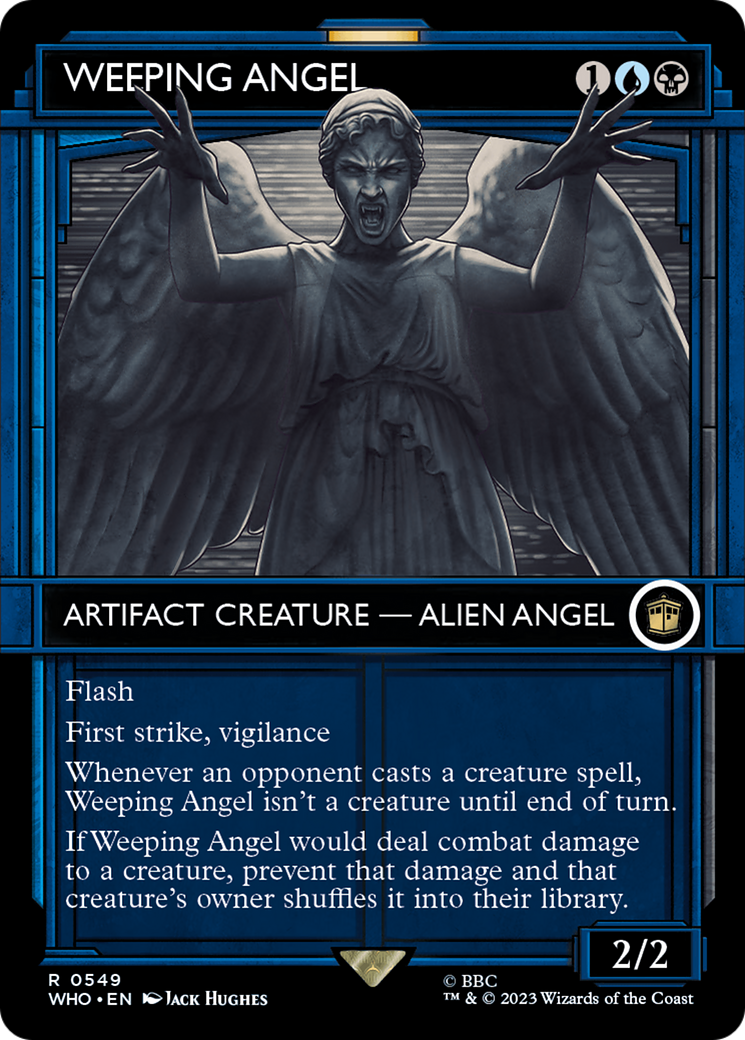 Weeping Angel (Showcase) (WHO-549) - Doctor Who: (Showcase) (Borderless) Foil-1