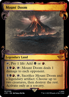 Mount Doom [The Lord of the Rings: Tales of Middle-Earth Showcase Scrolls]-1