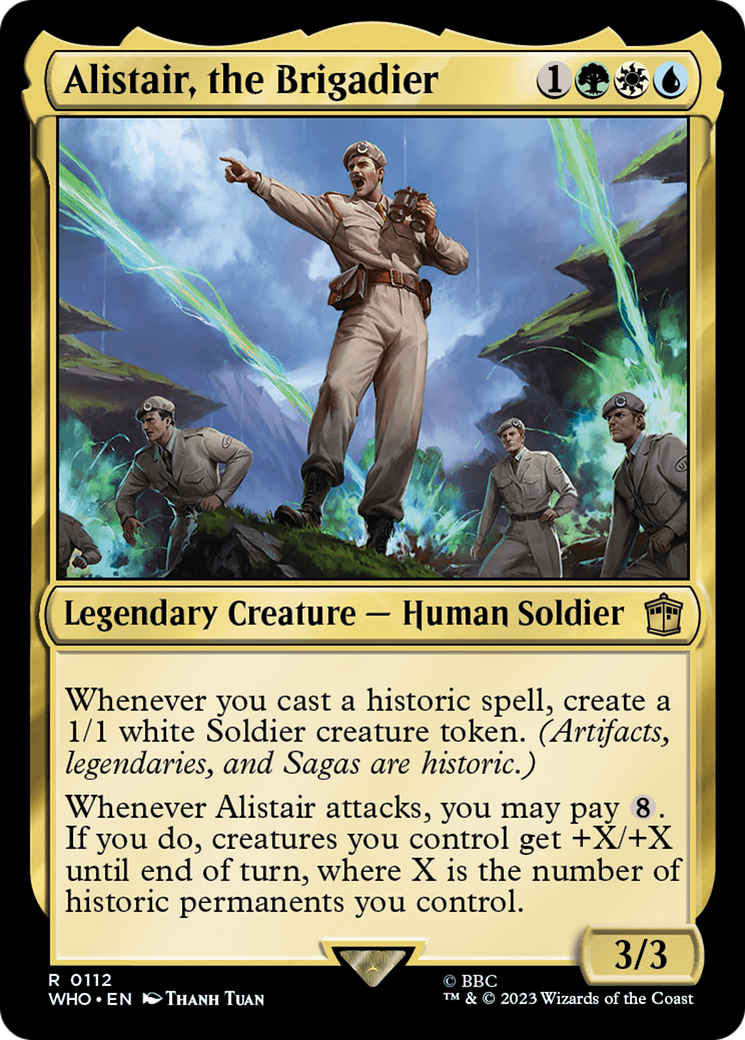 Alistair, the Brigadier [Doctor Who]-1