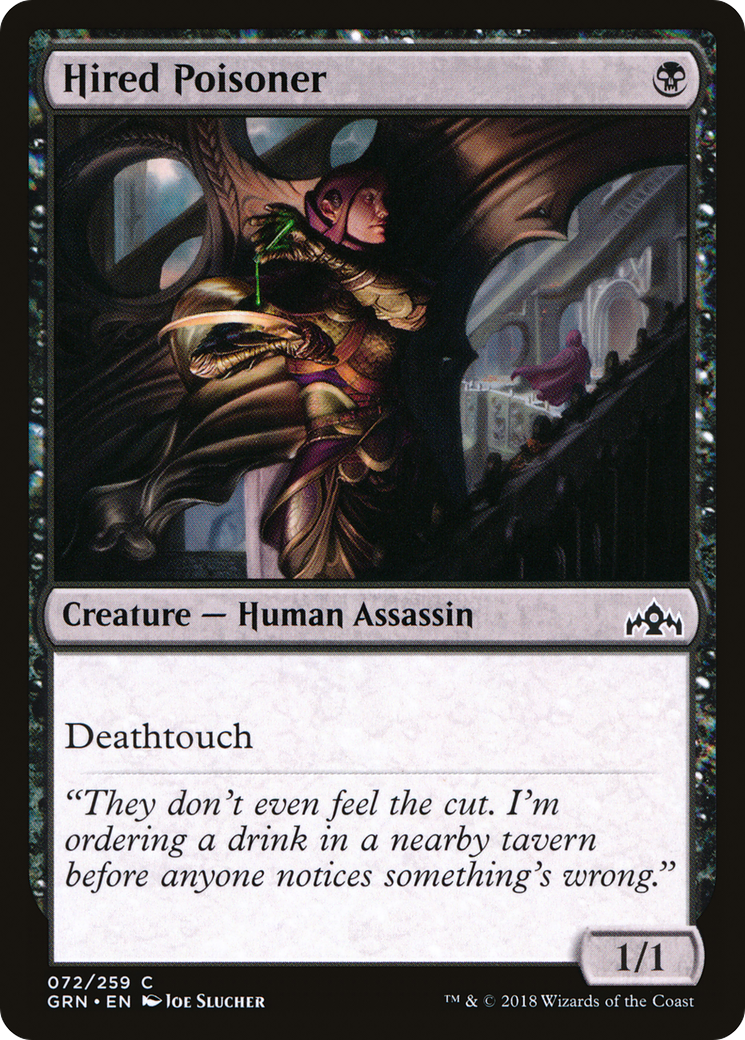 Hired Poisoner [Guilds of Ravnica]-1