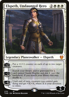 Elspeth, Undaunted Hero [Theros Beyond Death]-1