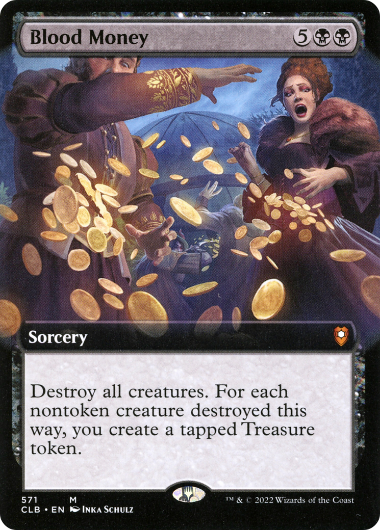 Blood Money (Extended Art) [Commander Legends: Battle for Baldur's Gate]-1