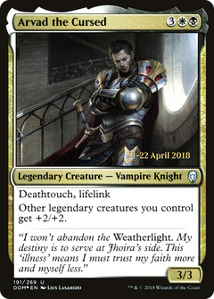 Arvad the Cursed [Dominaria Prerelease Promos]-1