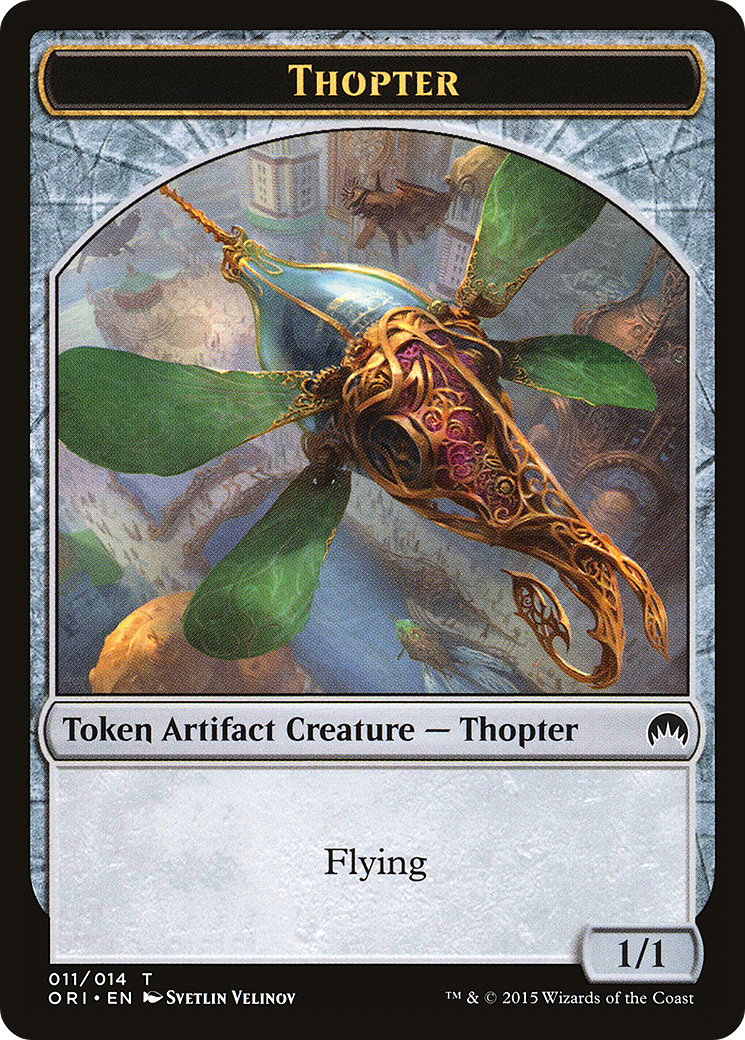 Thopter Token (011) (ORI-011) - Magic Origins Tokens-1