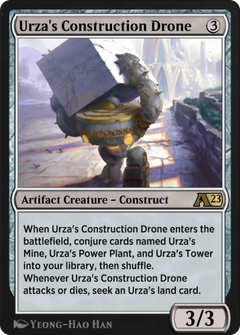 Urza's Construction Drone (YBRO-029) - Alchemy: The Brothers' War-1