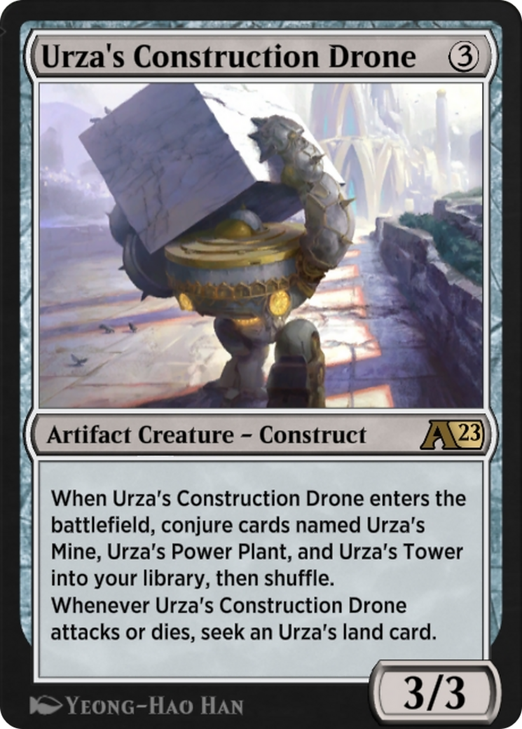 Urza's Construction Drone (YBRO-029) - Alchemy: The Brothers' War-1
