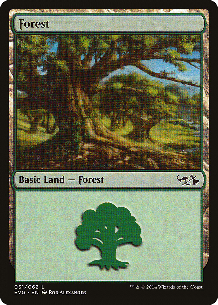 Forest (31) (Elves vs. Goblins) [Duel Decks Anthology]-1