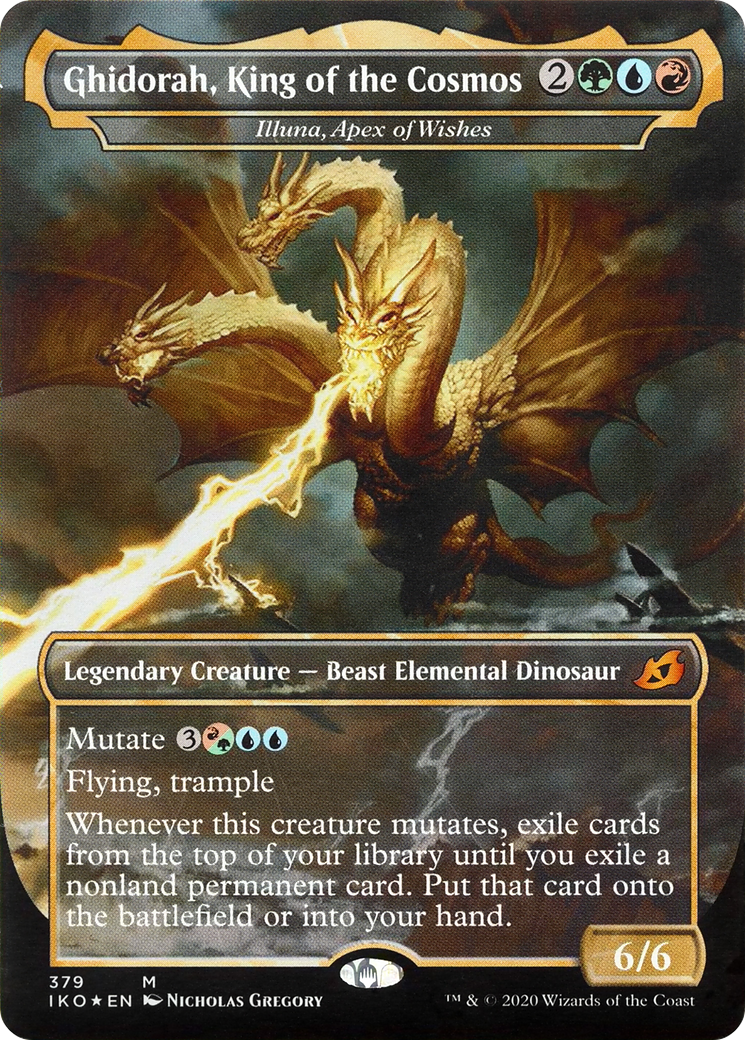 Illuna, Apex of Wishes - Ghidorah, King of the Cosmos (Godzilla Series) [Ikoria: Lair of Behemoths]-1