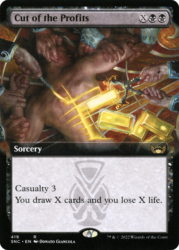 Cut of the Profits (Extended Art) [Streets of New Capenna]-1