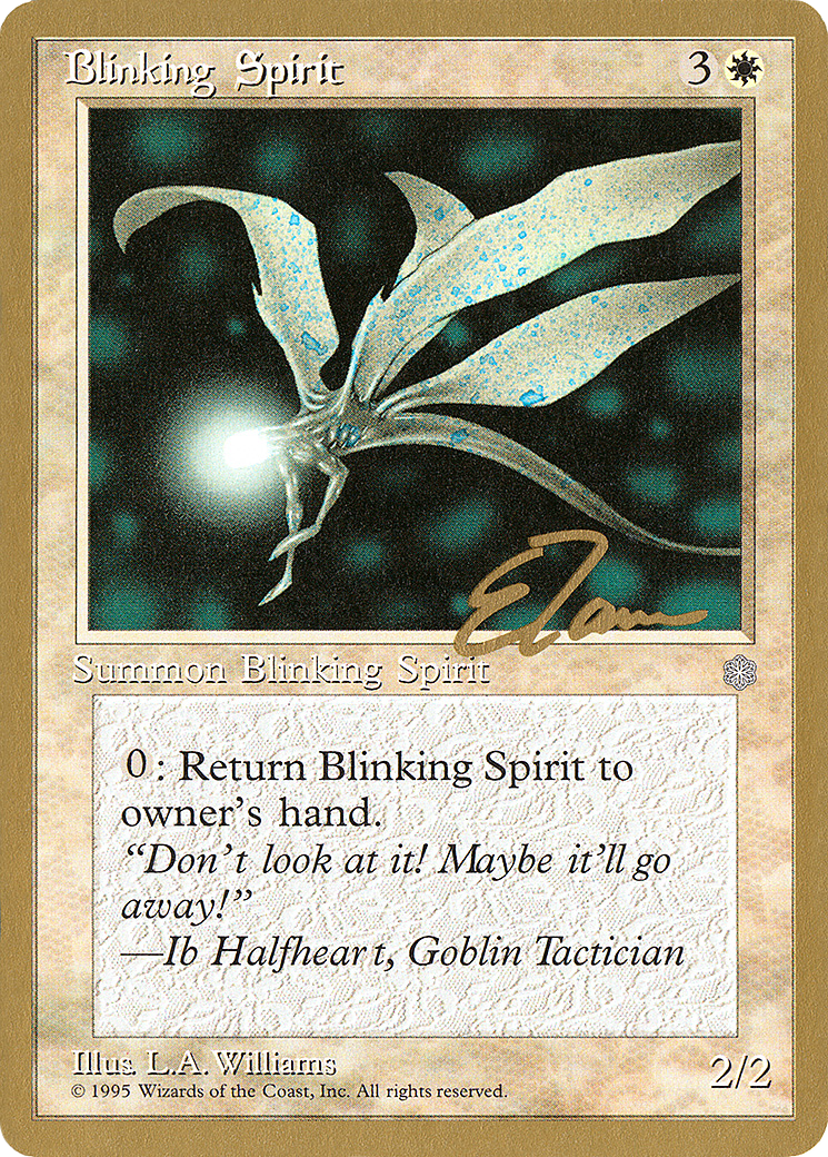 Blinking Spirit - 1996 Eric Tam (ICE) (WCD-) - Pro Tour Collector Set-1