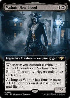 Vadmir, New Blood (Extended Art) [Outlaws of Thunder Junction]-1