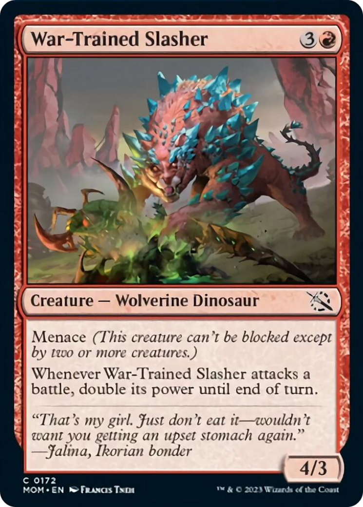 War-Trained Slasher [March of the Machine]-1