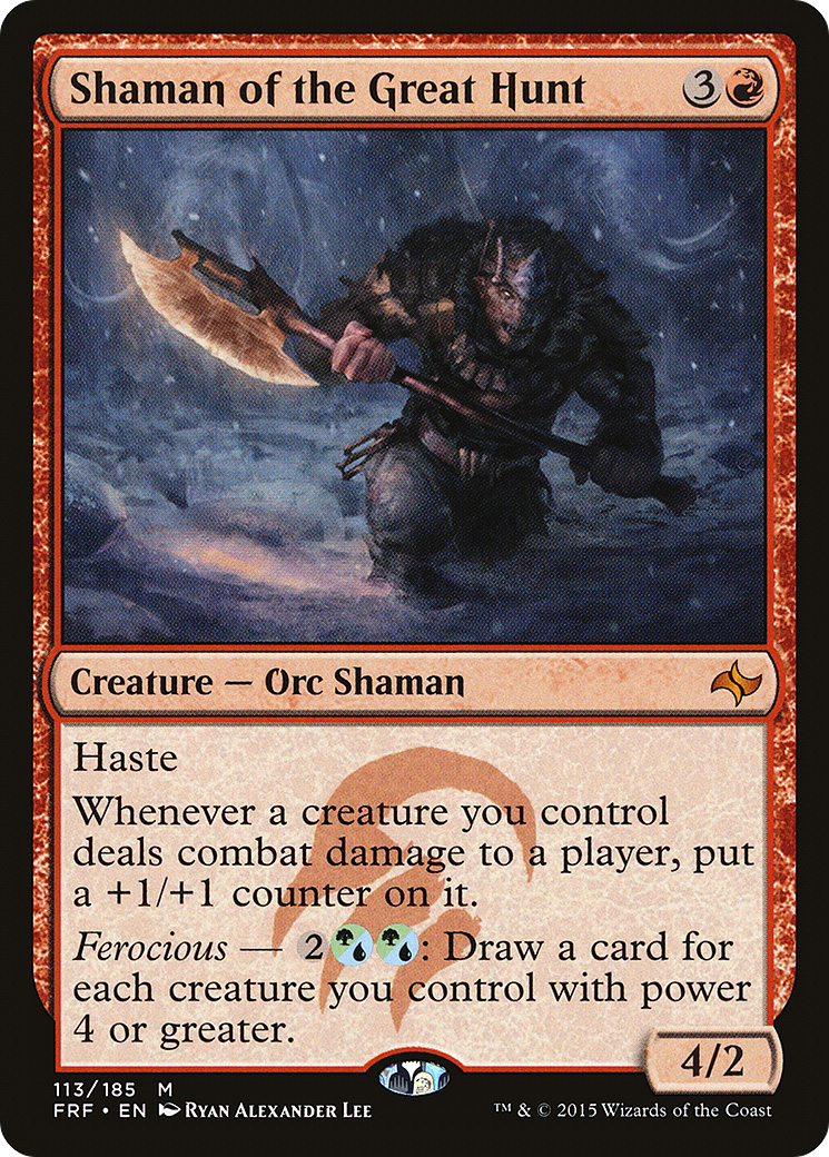 Shaman of the Great Hunt [Fate Reforged]-1