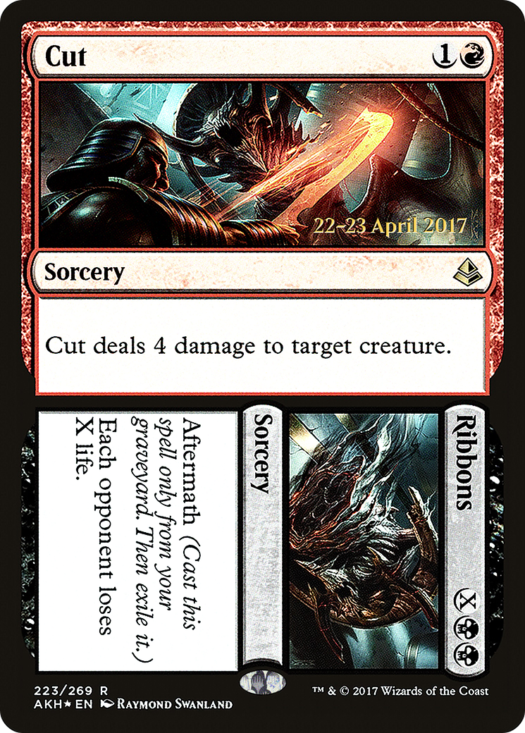 Cut // Ribbons [Amonkhet Prerelease Promos]-1