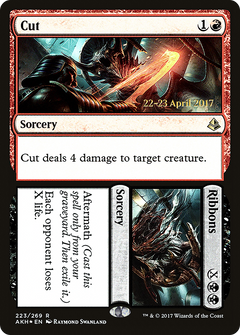 Cut // Ribbons [Amonkhet Prerelease Promos]-1