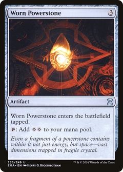 Worn Powerstone (EMA-235) - Eternal Masters Foil-1