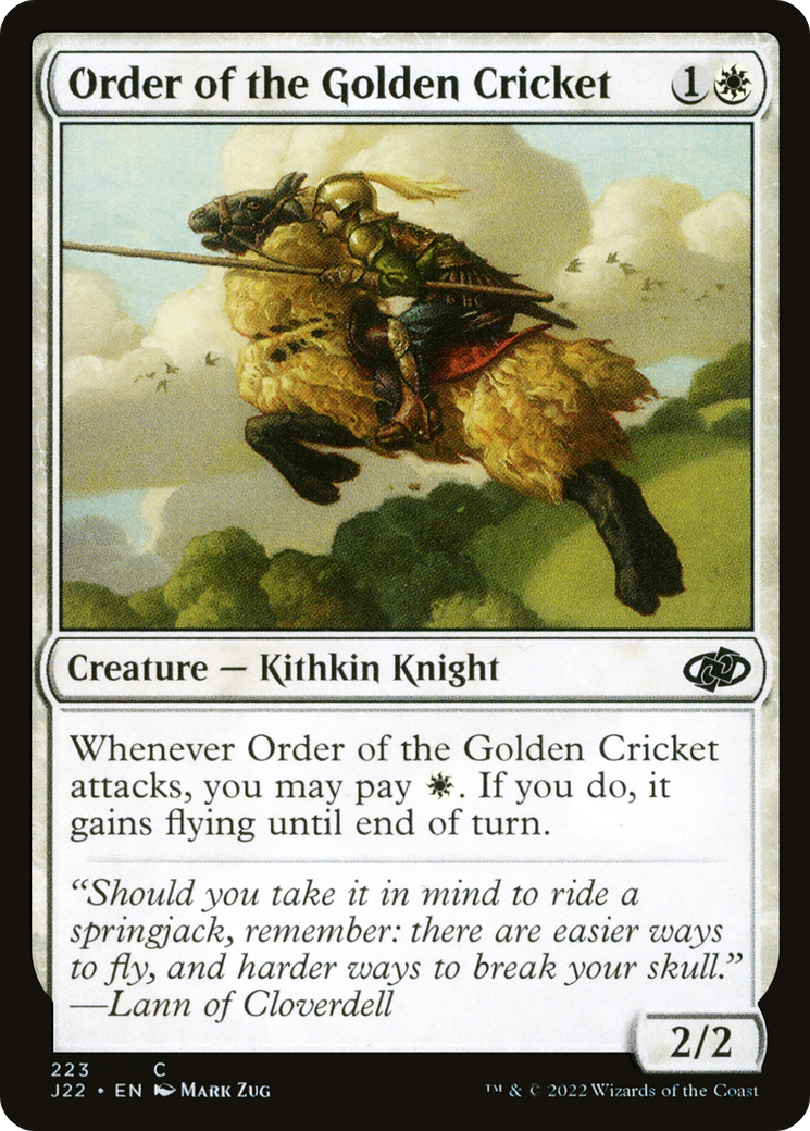 Order of the Golden Cricket [Jumpstart 2022]-1