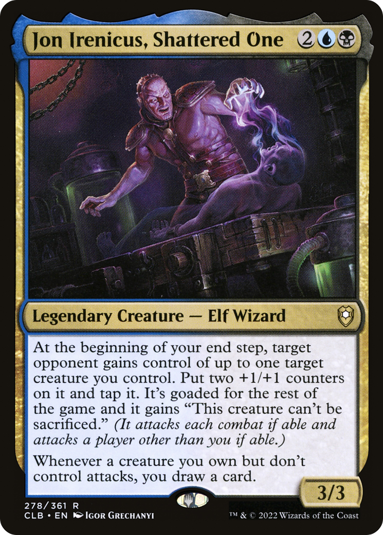 Jon Irenicus, Shattered One [Commander Legends: Battle for Baldur's Gate]-1