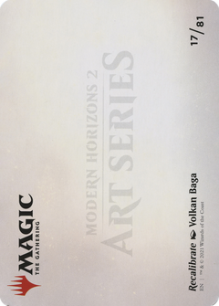 Recalibrate // Recalibrate (AMH2-017) - Modern Horizons 2 Art Series (Borderless) Foil-2