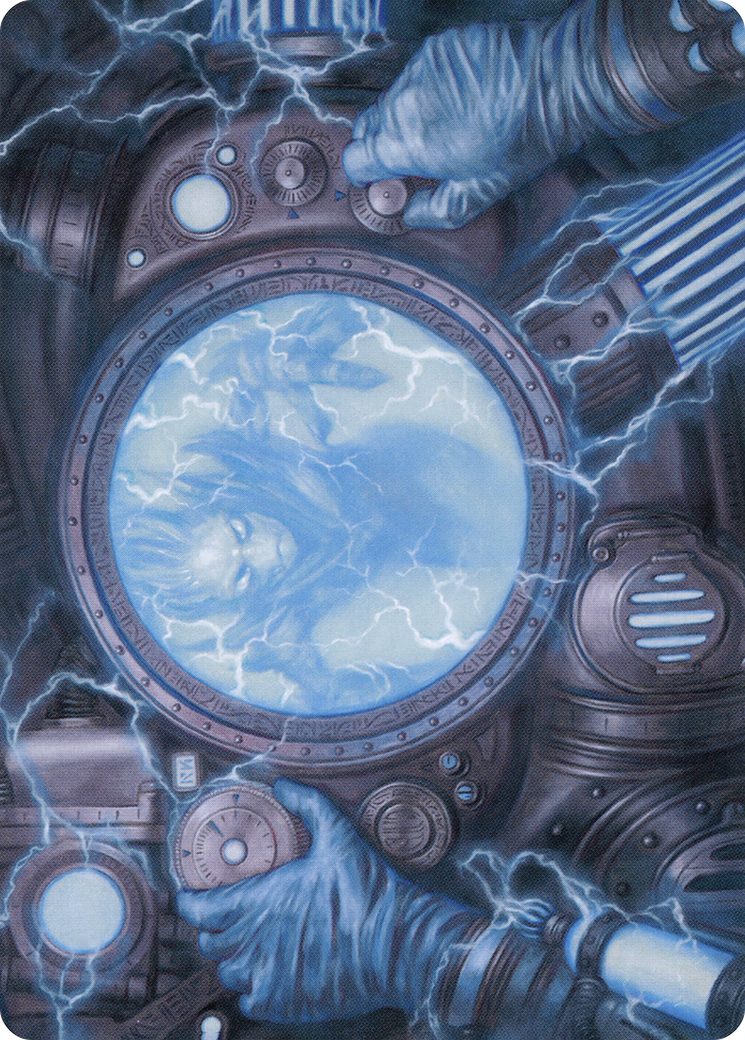 Recalibrate // Recalibrate (AMH2-017) - Modern Horizons 2 Art Series (Borderless) Foil-1