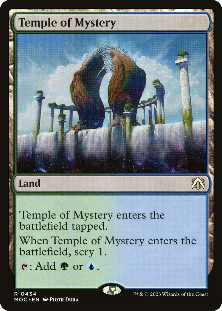 Temple of Mystery [March of the Machine Commander]-1