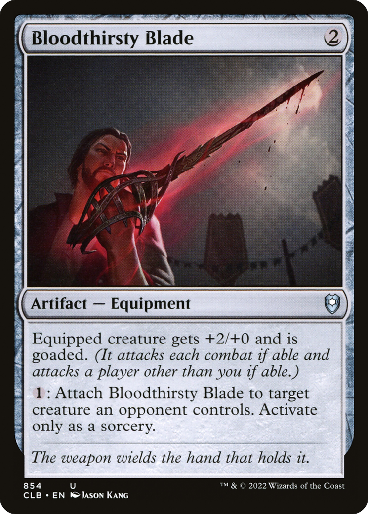 Bloodthirsty Blade [Commander Legends: Battle for Baldur's Gate]-1