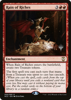Rain of Riches (Promo Pack) [Streets of New Capenna Commander Promos]-1