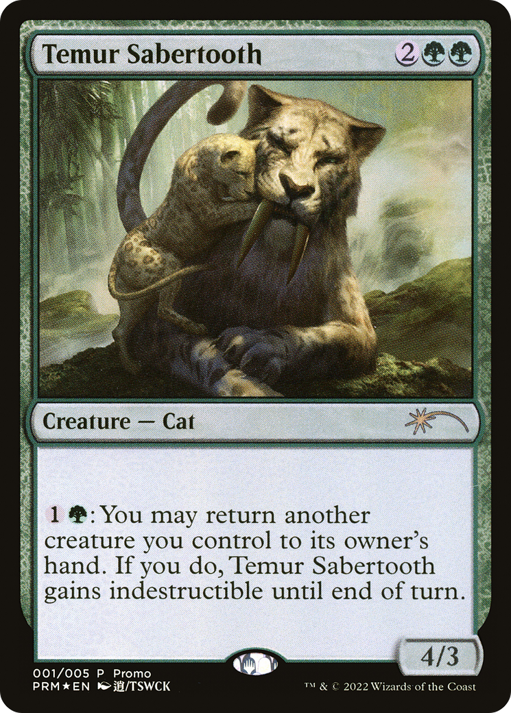Temur Sabertooth [Year of the Tiger 2022]-1