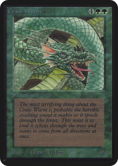 Craw Wurm (LEA-) - Limited Edition Alpha-1
