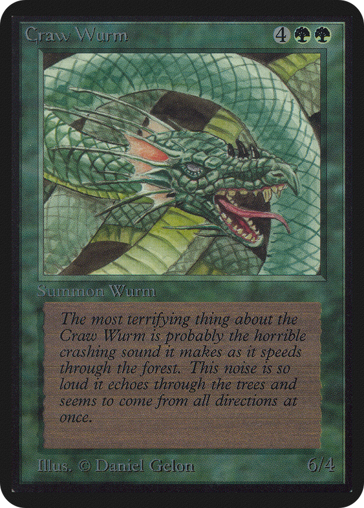 Craw Wurm (LEA-) - Limited Edition Alpha-1