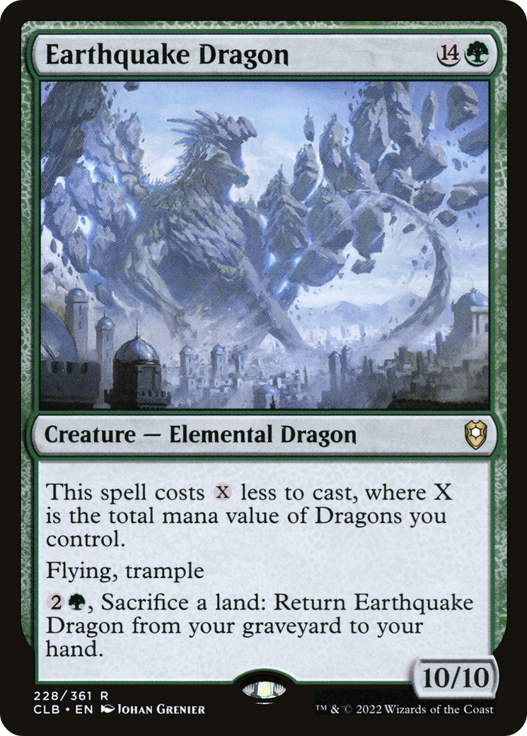 Earthquake Dragon [Commander Legends: Battle for Baldur's Gate]-1