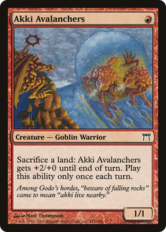 Akki Avalanchers [Champions of Kamigawa]-1