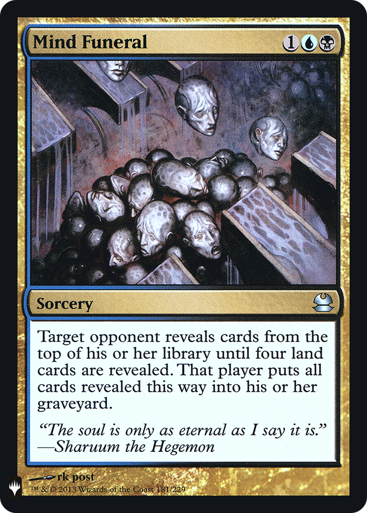 Mind Funeral [Mystery Booster]-1