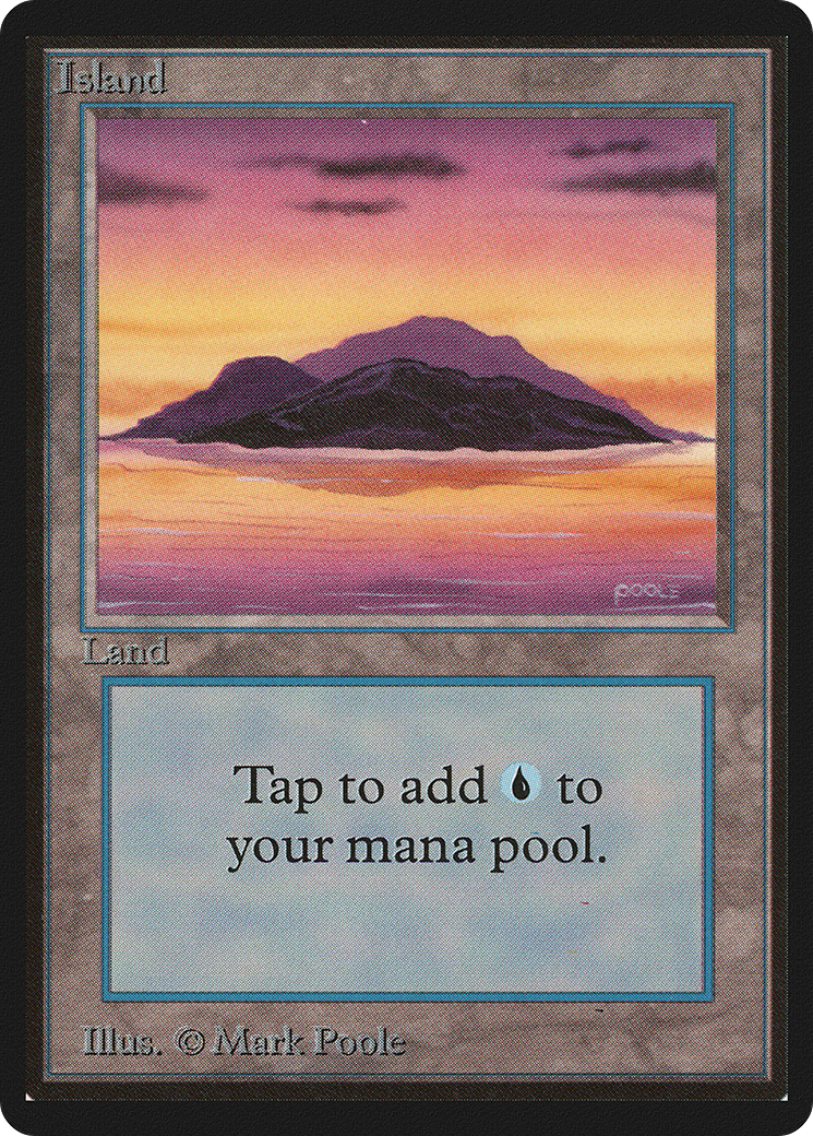 Island (A) (LEB-) - Limited Edition Beta-1