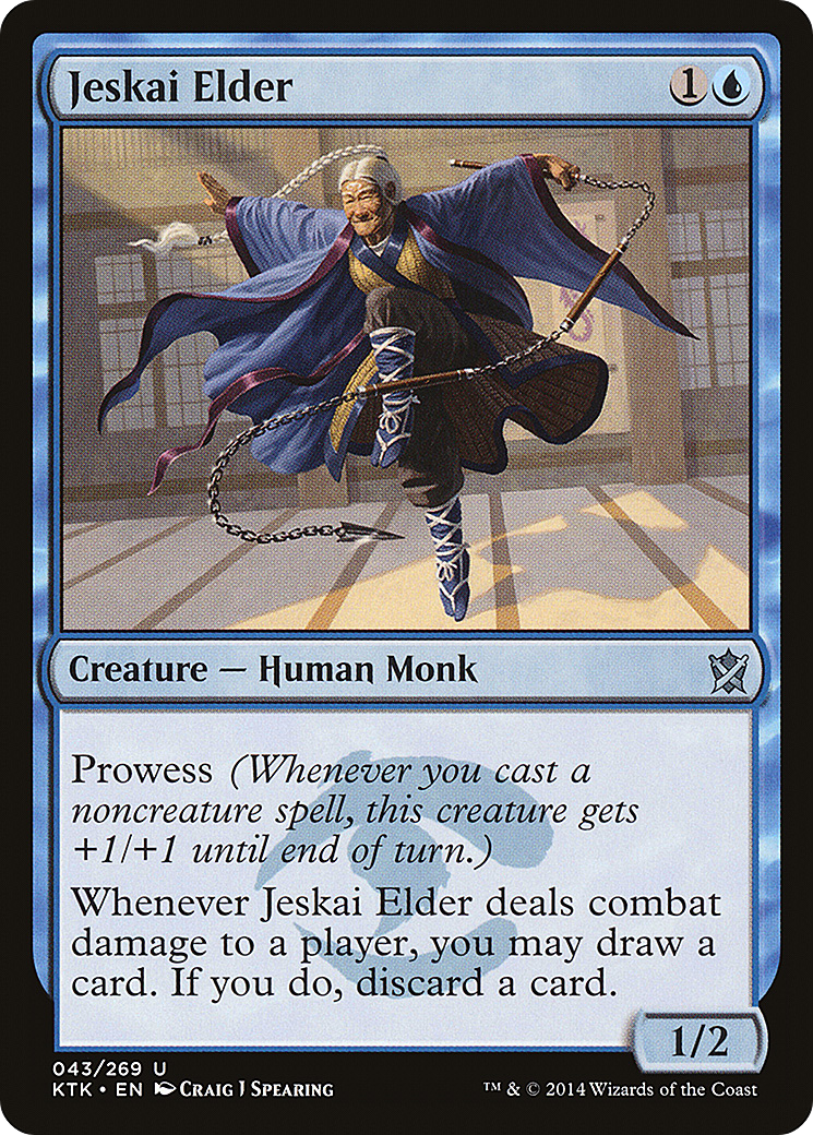 Jeskai Elder [Khans of Tarkir]-1