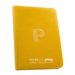 Collector's Series 9 Pocket Zip Trading Card Binder - YELLOW-1