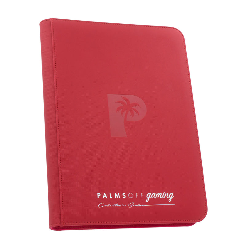 Collector's Series 9 Pocket Zip Trading Card Binder – RED-1