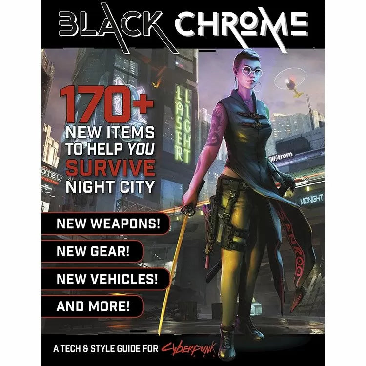 Cyberpunk RED RPG: Black Chrome-1