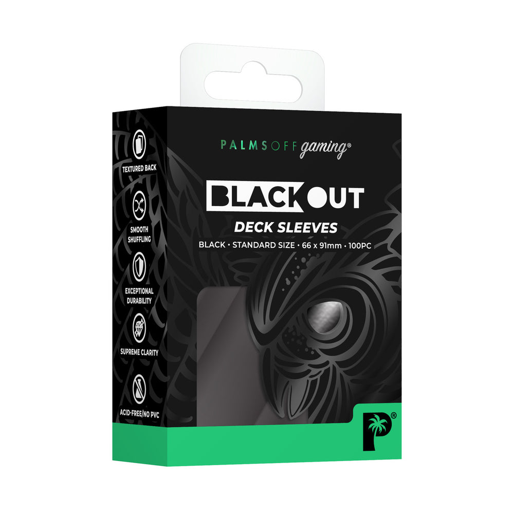 Blackout Deck Sleeves - Black