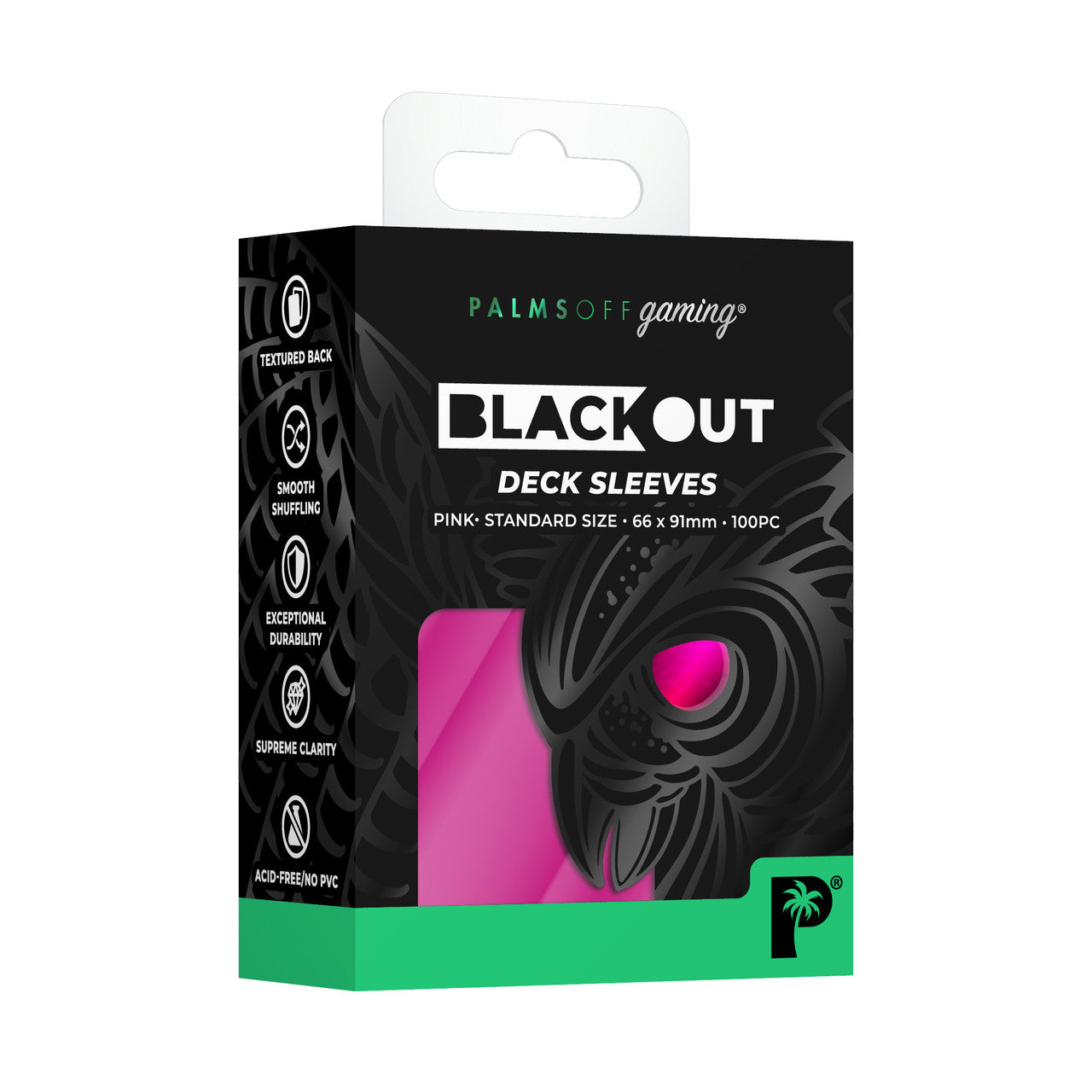 Blackout Deck Sleeves - Pink-1