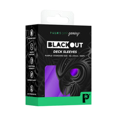 Blackout Deck Sleeves - Purple-1