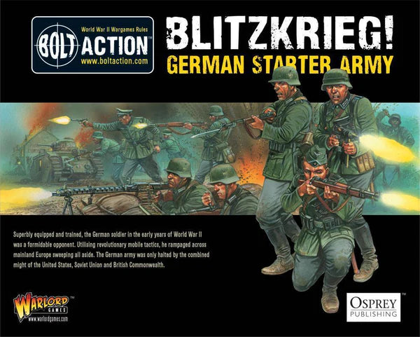 Bolt Action - 1000pts Blitzkrieg German Army