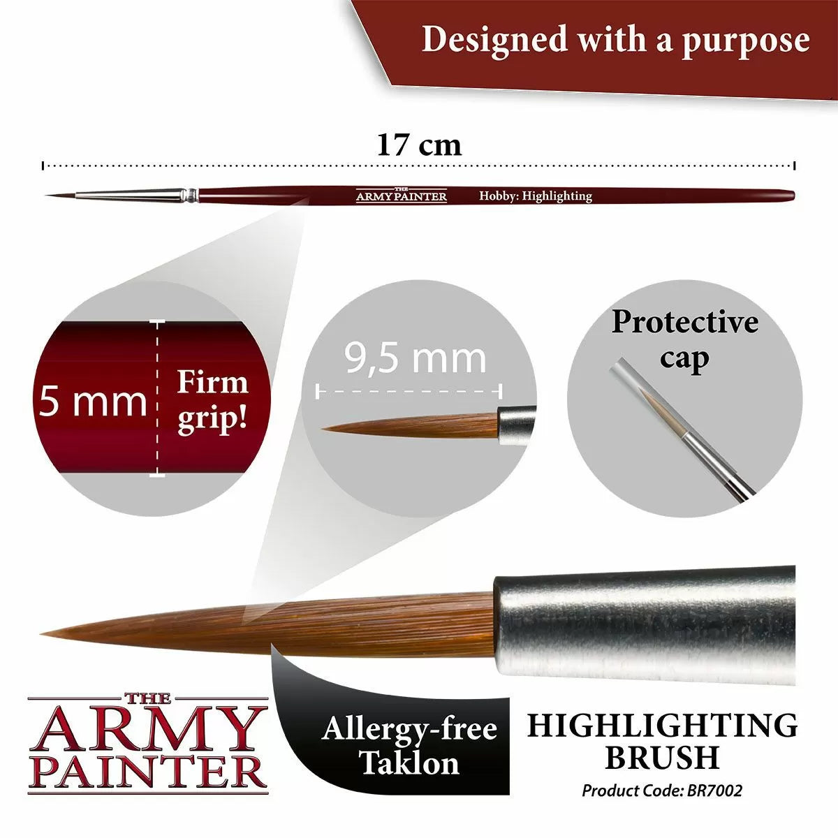 Army Painter - Brushes - Hobby Brush - Highlighting-2