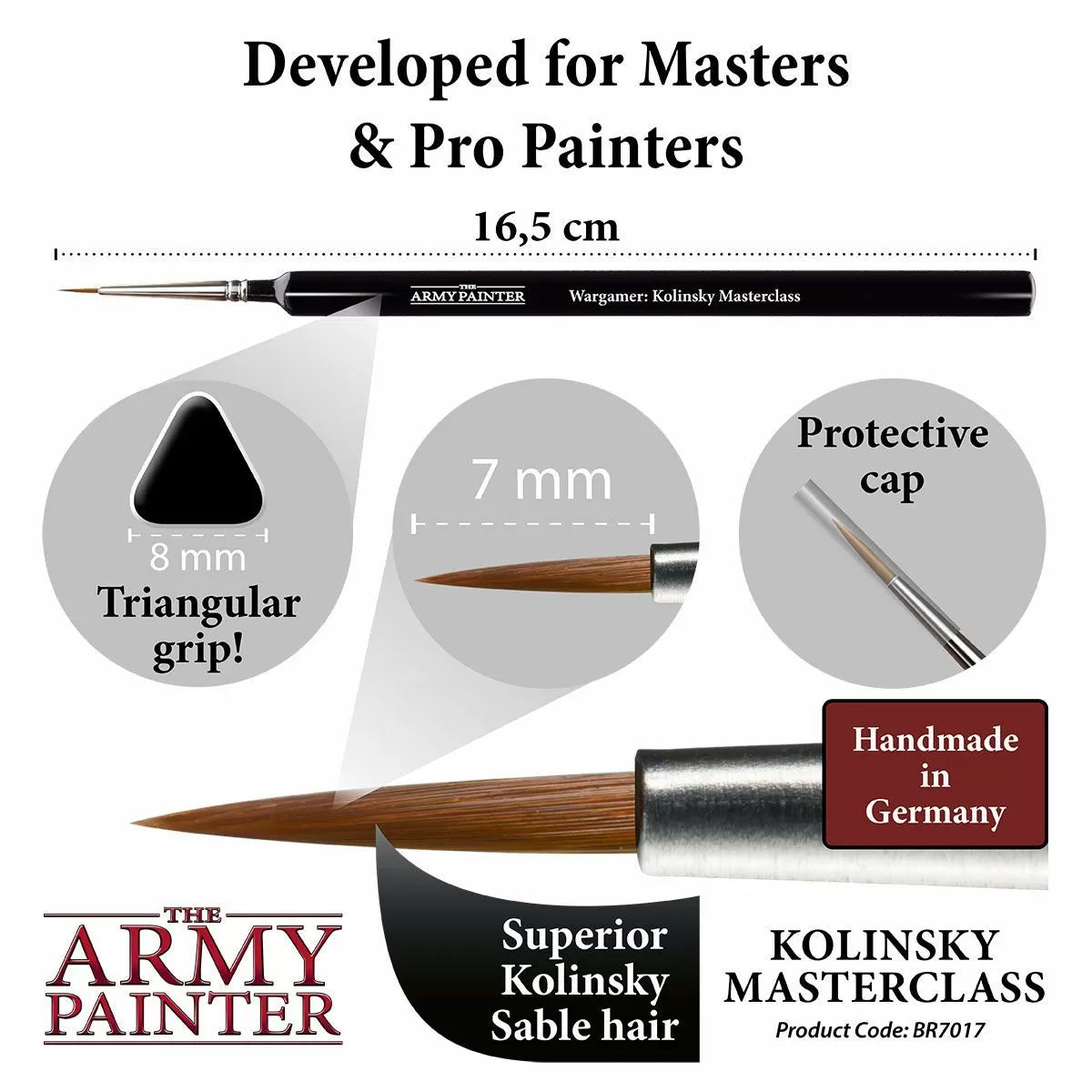 Army Painter Brushes - Wargamer Masterclass Brush-2