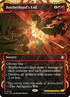 Brotherhood's End (SOA-039) - Secrets of Strixhaven: Mystical Archive-1
