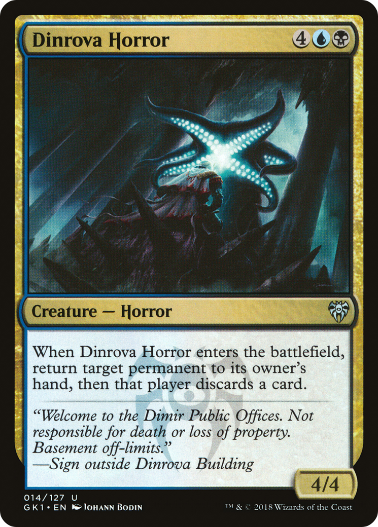 Dinrova Horror [Guilds of Ravnica Guild Kit]-1