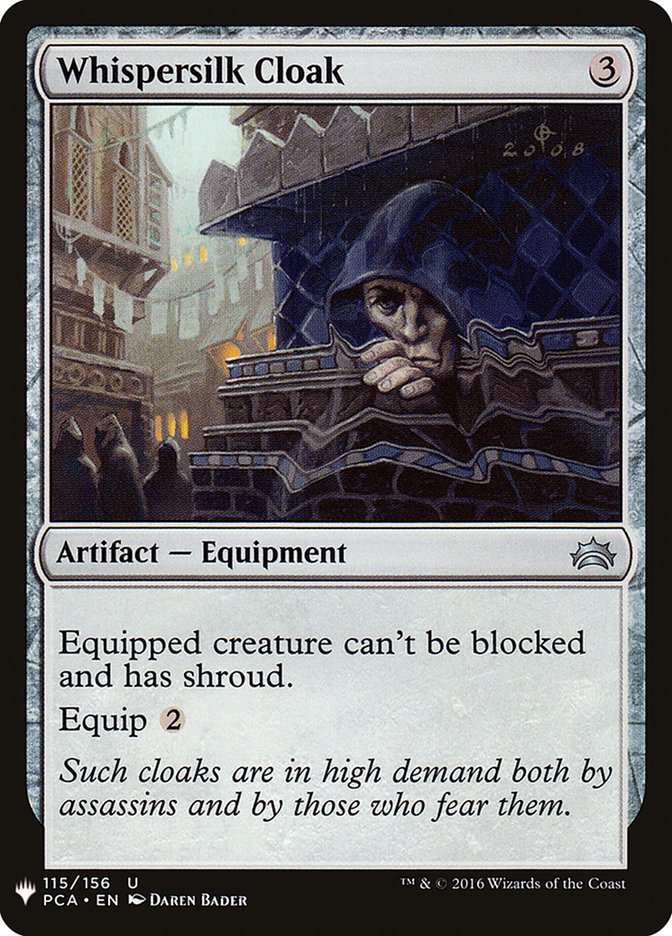 Whispersilk Cloak [Mystery Booster]-1