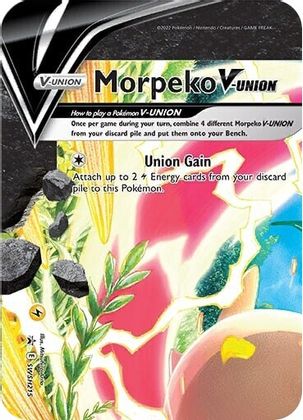 Morpeko V-UNION (SWSH215) [Sword & Shield: Black Star Promos]-1