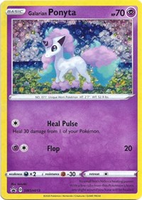 Galarian Ponyta (SWSH013) (General Mills Promo) [Sword & Shield: Black Star Promos]-1